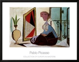 Femme au Miroir, 1937 Prints by Pablo Picasso