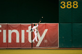 Oakland, CA - October 09: Oakland Athletics v Detroit Tigers - Coco Crisp Photographic Print by Thearon W. Henderson