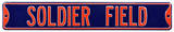 Soldier Field Steel Sign Wall Sign