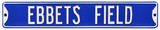 Ebbets Field Dodgers Steel Sign Wall Sign