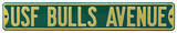 USF Bulls Avenue Steel Sign Wall Sign