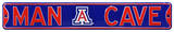 Man Cave Arizona Wildcats Steel Sign Wall Sign