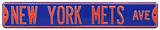 New York Mets Ave Blue Steel Sign Wall Sign