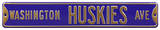 Washington Huskies Ave Steel Sign Wall Sign