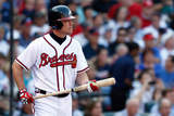Atlanta, GA - October 05: Atlanta Braves v St. Louis Cardinals - Chipper Jones Photographic Print by Kevin Cox