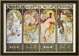 Les Saisons Prints by Alphonse Mucha