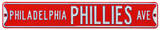 Philadelphia Phillies Ave Steel Sign Wall Sign
