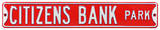 Citizens Bank Park Steel Sign Wall Sign