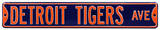 Detroit Tigers Ave Steel Sign Wall Sign