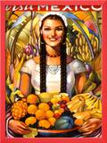 Visit Mexico, 1939 Framed Giclee Print