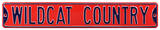Wildcat Country Arizona Steel Sign Wall Sign