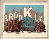 Brooklyn Posters par  Hero Design
