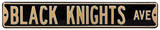Black Knights Ave Army Steel Sign Wall sign