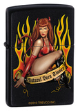 Natural Born Sinner - Black Matte Zippo Lighter Lighter