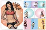 Bettie Page - Orange Sticky Note Book Book