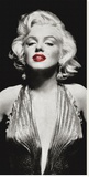 Marilyn in Evening Dress Stretched Canvas Print