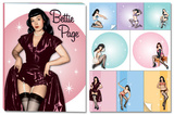 Bettie Page - Pink Sticky Note Book Book