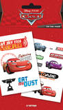 Cars-Characters & Sponsors Temporary Tattoos