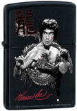 Bruce Lee The Dragon - Black Matte Zippo Lighter Lighter