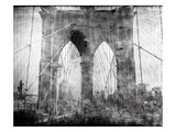 Brooklyn Bridge in Verichrome Fotografie-Druck von Evan Morris Cohen
