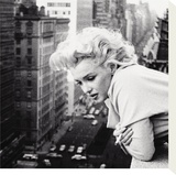 Marilyn Monroe Stretched Canvas Print