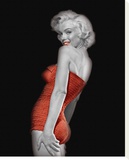 Lady In Red I Stretched Canvas Print