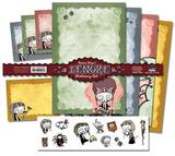 Roman Dirge's Lenore Stationery Stationary