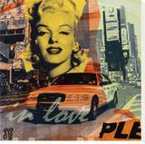 In Love Stretched Canvas Print by Paul Raynal