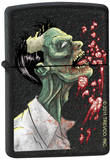 Zombie Brains - Black Crackle Zippo Lighter Lighter