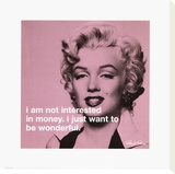 Marilyn Monroe Stretched Canvas Print