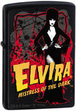 Elvira - Black Matte Zippo Lighter Lighter