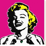 Smile I Reproduction transférée sur toile par Viana 