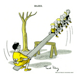 Hazel Cartoon Prints by Ted Key
