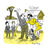 Hazel Cartoon Poster by Ted Key