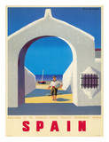Spain Tourism c.1950s Giclée-tryk af Guy Georget