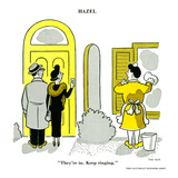 Hazel Cartoon Prints by Ted Key
