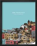 San Francisco Prints by  Hero Design