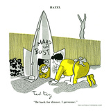 Hazel Cartoon Art by Ted Key