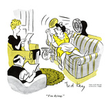 Hazel Cartoon Print by Ted Key