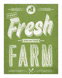Fresh from the Farm Serigrafía por Hero Design