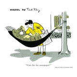 Hazel Cartoon Prints by Ted Key