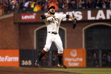 San Francisco, CA - Oct. 22: San Francisco Giants v St. Louis Cardinals - Sergio Romo Photographic Print by Ezra Shaw