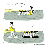 Hazel Cartoon Print by Ted Key