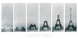 Construction of the Eiffel Tower Posters