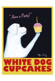 White Dog Cupcakes Limited Edition by Ken Bailey
