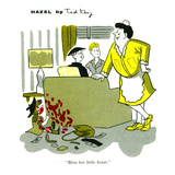 Hazel Cartoon Prints by Ted Key
