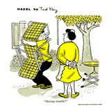 Hazel Cartoon Prints by Ted Key