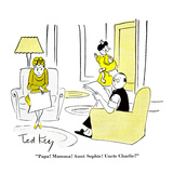 Hazel Cartoon Prints by Ted Key