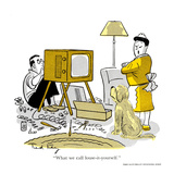 Hazel Cartoon Print by Ted Key