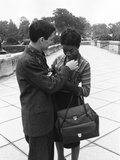 Nina Simone and Don Ross Photographic Print by Ellsworth Davis